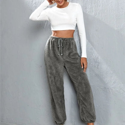 Pantalon velours femme taille régulière