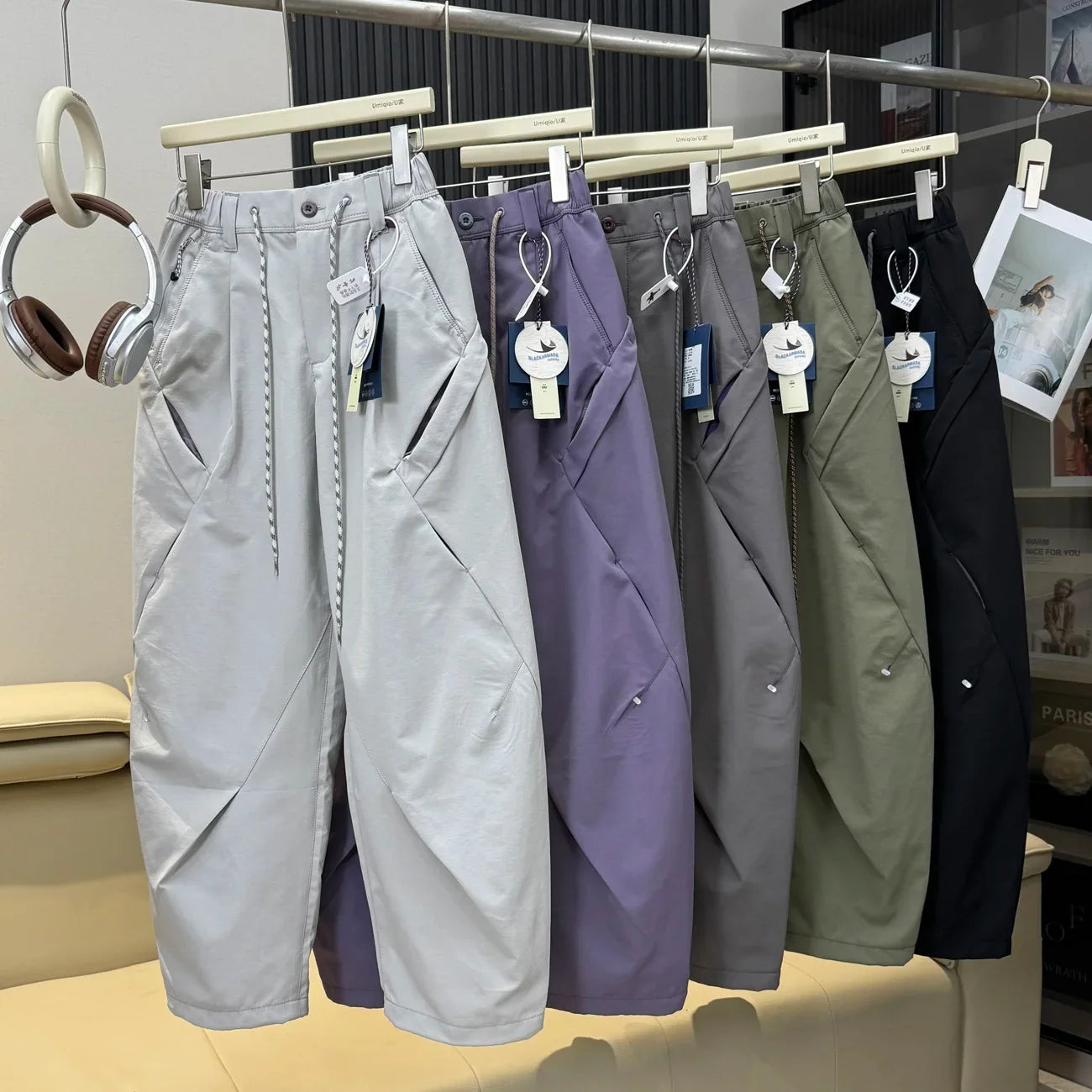 Pantalon de jogging hommes femmes | Léger imperméable séchage rapide