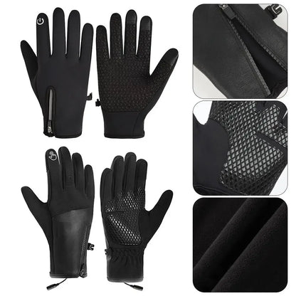 Gants chauffants batterie rechargeable homme en cuir tactiles