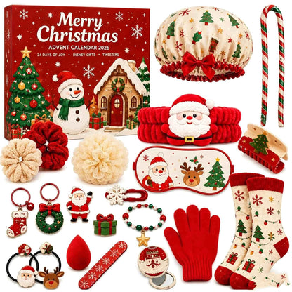 Calendrier de l'avent fille 2026 24 jours kit création bijoux