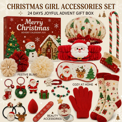Calendrier de l'avent fille 2026 24 jours kit création bijoux