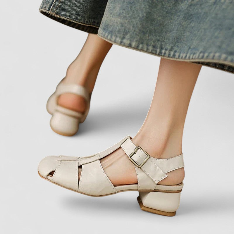 Chaussures Mary Jane | Talon Épais, Bout Carré | Orthopédiques