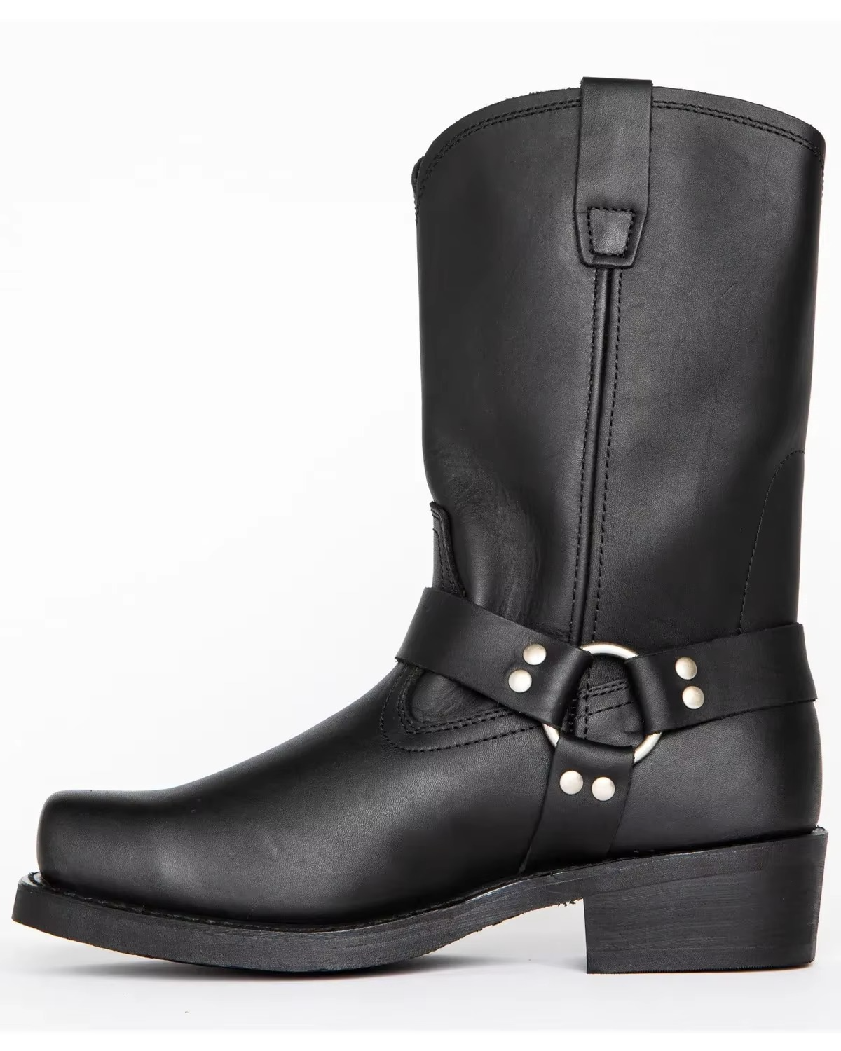 Bottes Western Homme | Cuir PU, Slip-On, Mi-Mollet