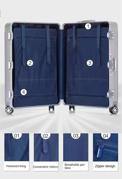 Étui rigide en aluminium-magnésium valise de voyage – Sarajevo