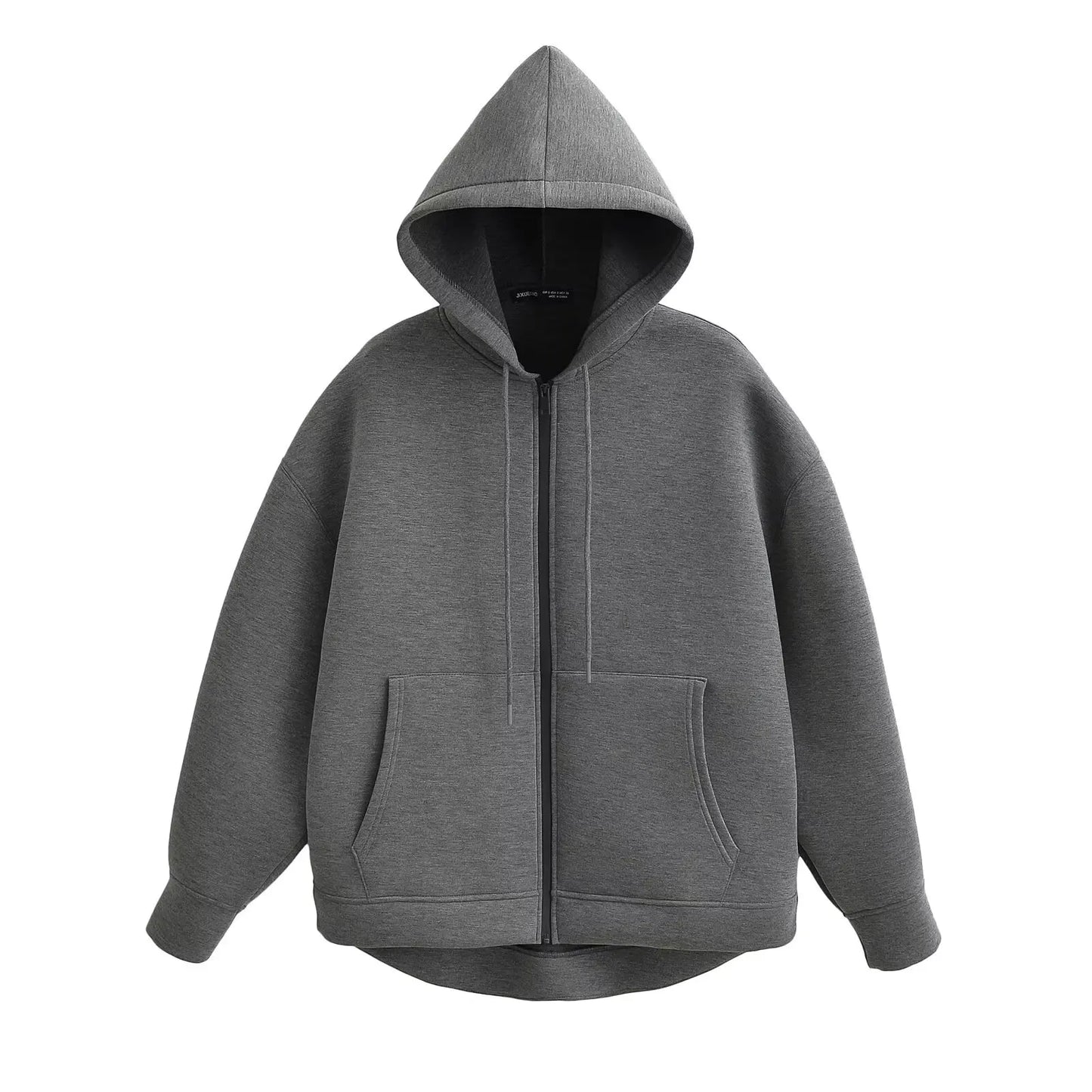 Sweat-shirt Femme Zippé | Manches Longues, Grandes Poches