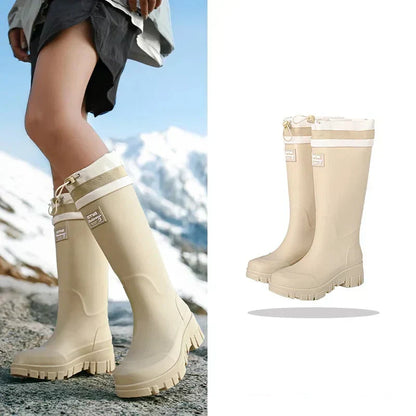 Bottes de Pluie Femme | Rétro, Imperméable, Antidérapant