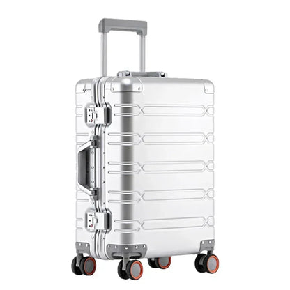 Valise aluminium-magnésium | Serrure TSA | Roues 360°