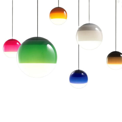 Lampe Suspendue Moderne avec Dégradé de Couleur – Économe en Énergie et Élégante