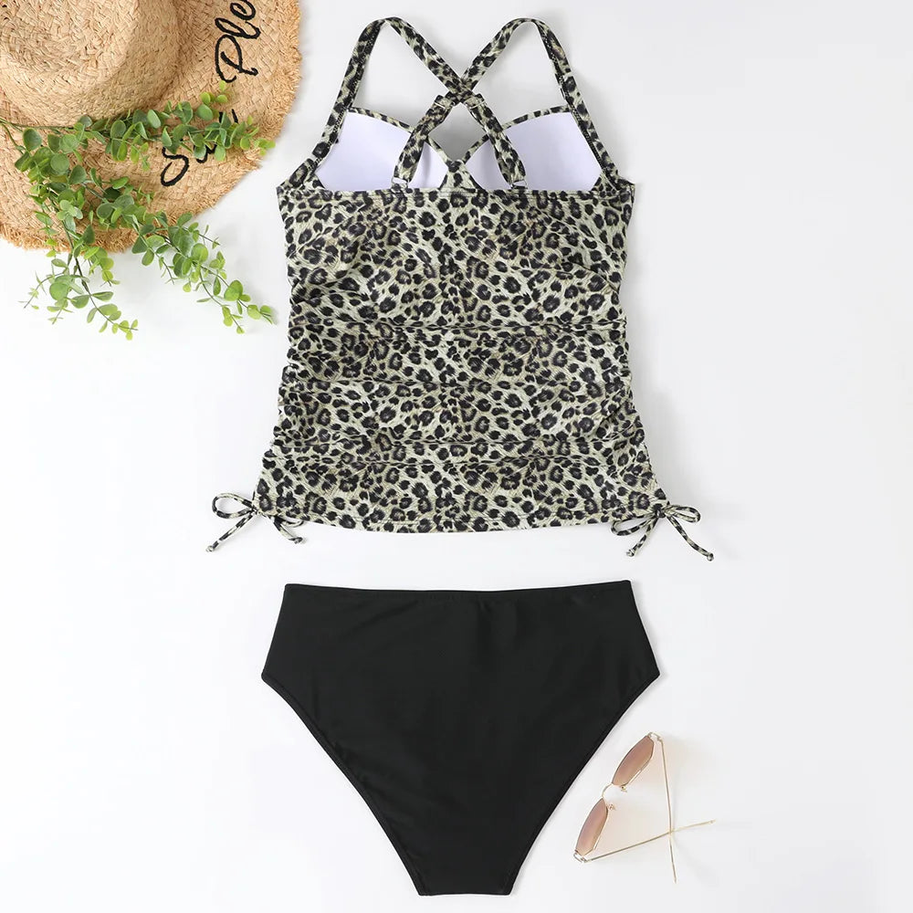 Confortabel tankini rayé - Ensemble femme - Culotte incluse-Maillots de bain-PARIS FEMME