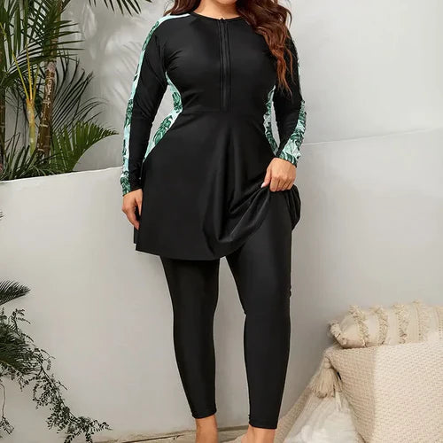 Burkini Femme Musulmane - Maillot Grande Taille 2024-Burkini-PARIS FEMME