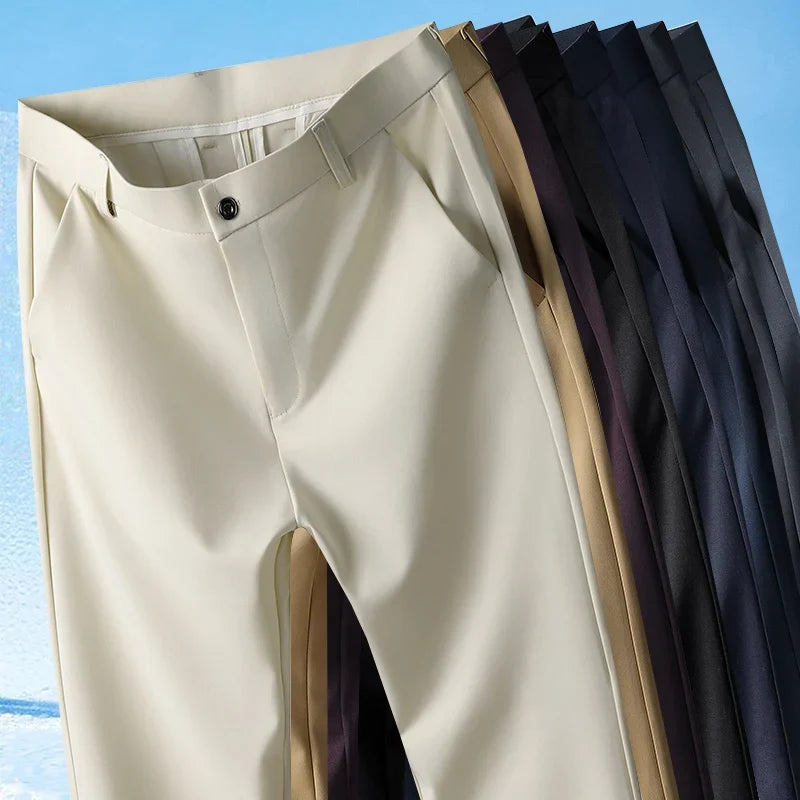 Pantalons courts été homme | Fins, extensibles | Coupe droite
