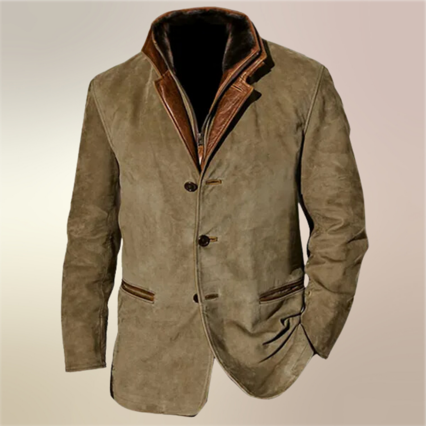 Manteau Casual Homme - Vintage Hiver - Élégant & Chaud