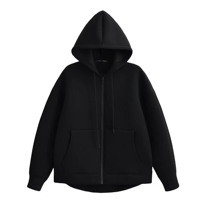 Sweat-shirt Femme Zippé | Manches Longues, Grandes Poches