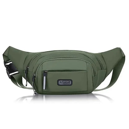 Sac de taille anti-vol | Toile, ultra-fin | Homme sport plein air