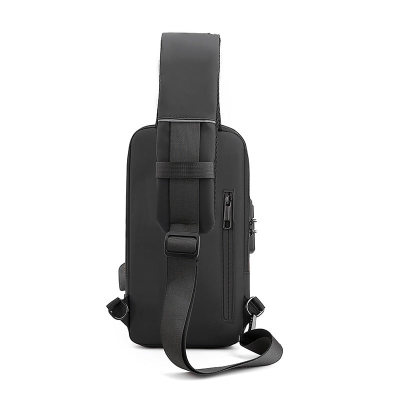 Sac à bandoulière | Sac de voyage résistant à l'eau avec serrure de sécurité