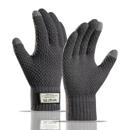 Gants hiver femme maille tactile doublure polaire thermiques
