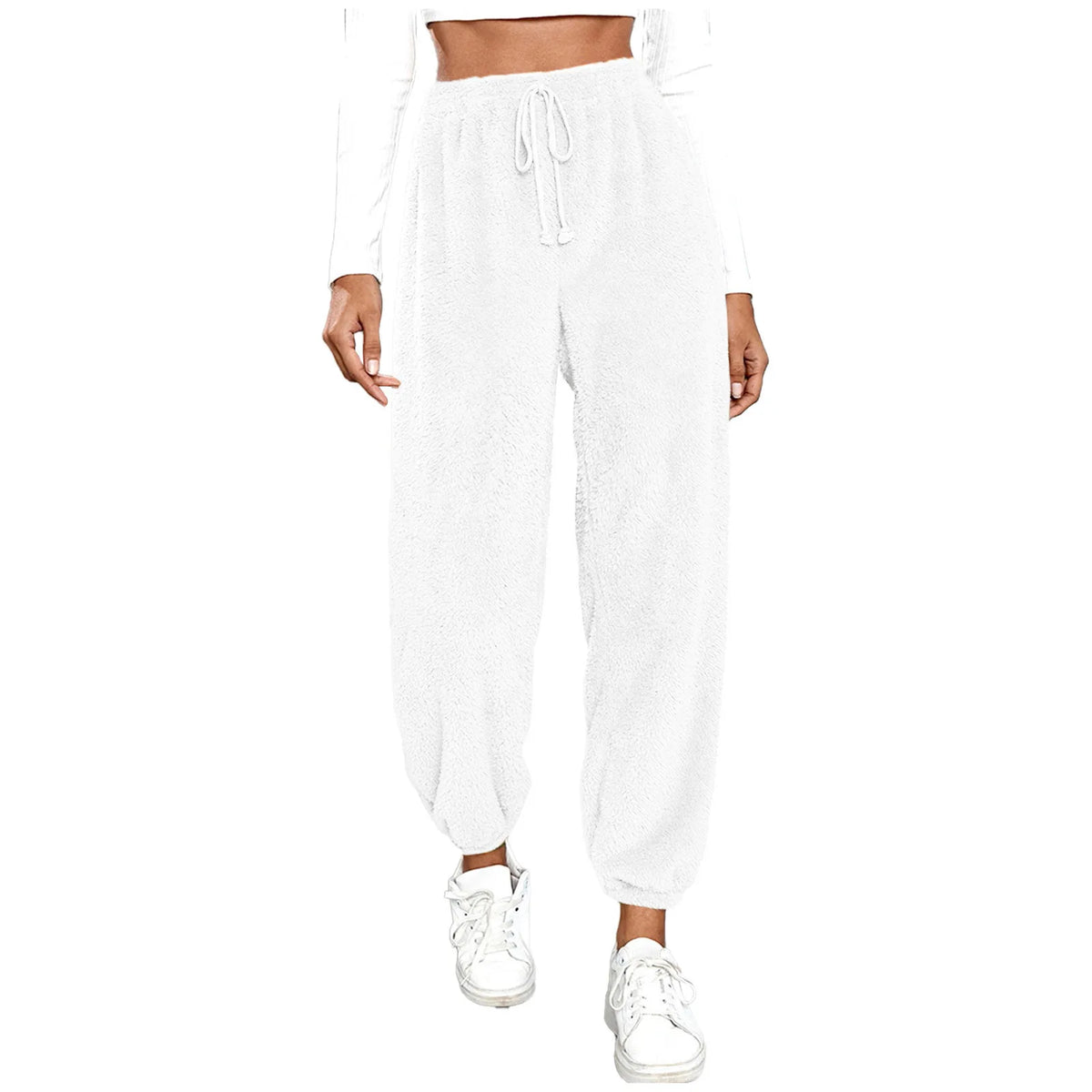 Pantalon velours femme taille régulière