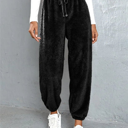 Pantalon velours femme taille régulière