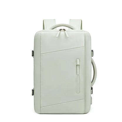 Sac à dos ordinateur imperméable USB avec compartiment 17 pouces et extensible 39L