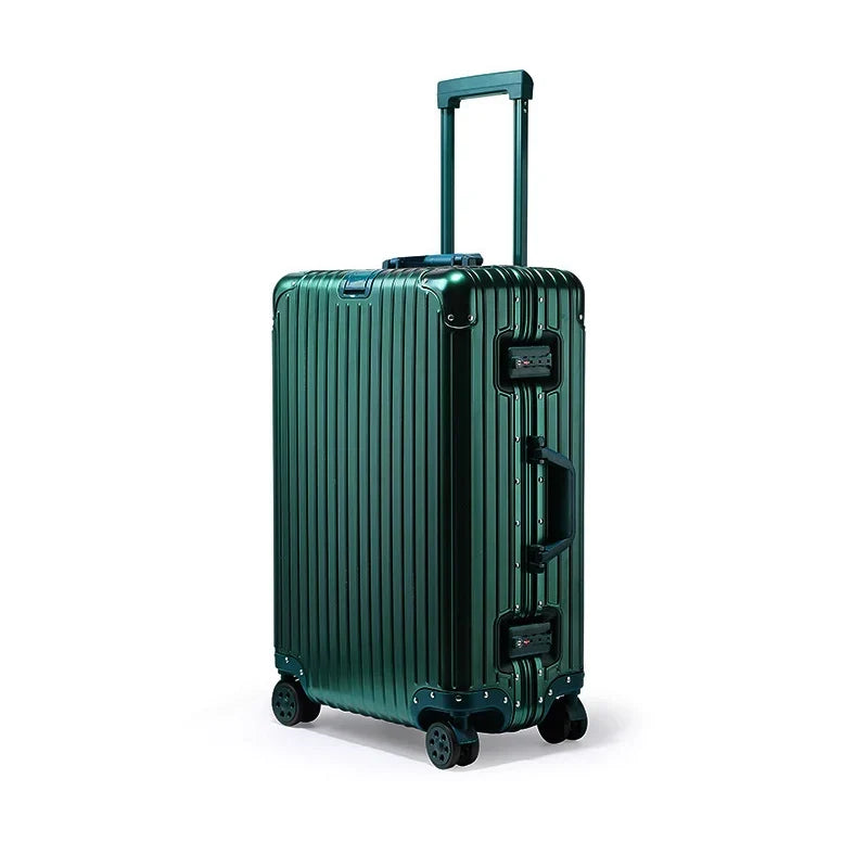 Valise aluminium-magnésium | Coque rigide, serrure TSA