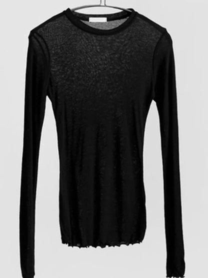 Chemise pour femmes | Coton, manches longues | Noir, gris, blanc