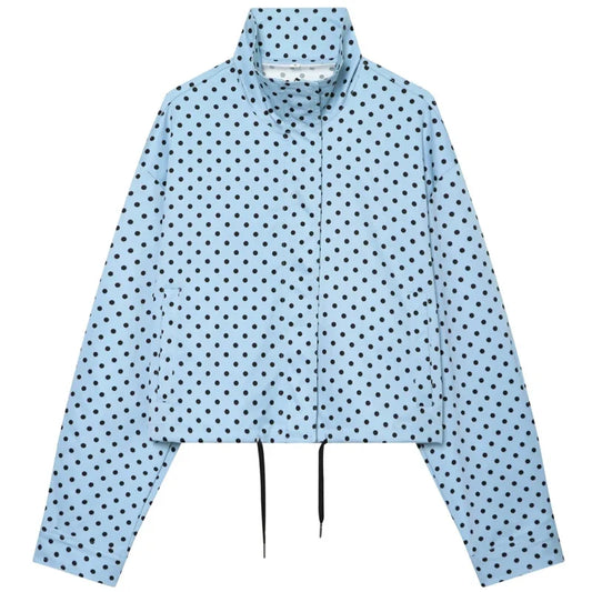 Veste de Bombarde Femme | Oversize à Pois, Manches Longues