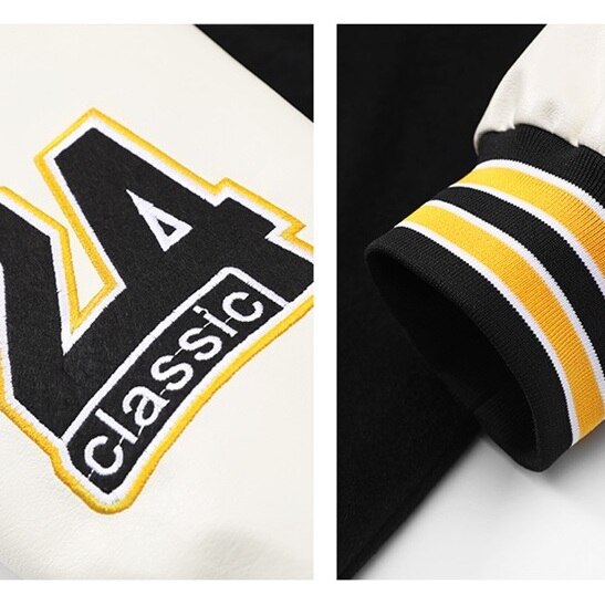 Veste Varsity Homme | Style Baseball | Streetwear Décontracté