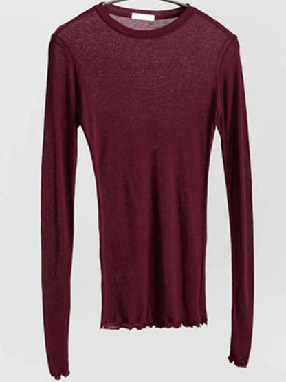Chemise pour femmes | Coton, manches longues | Noir, gris, blanc