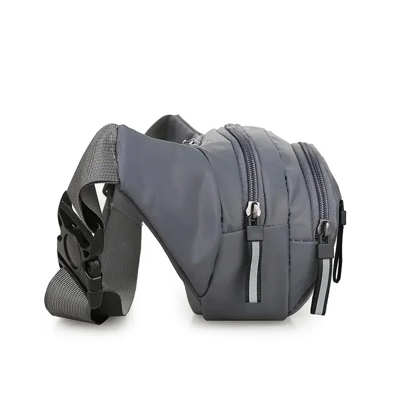Sac de taille anti-vol | Toile, ultra-fin | Homme sport plein air