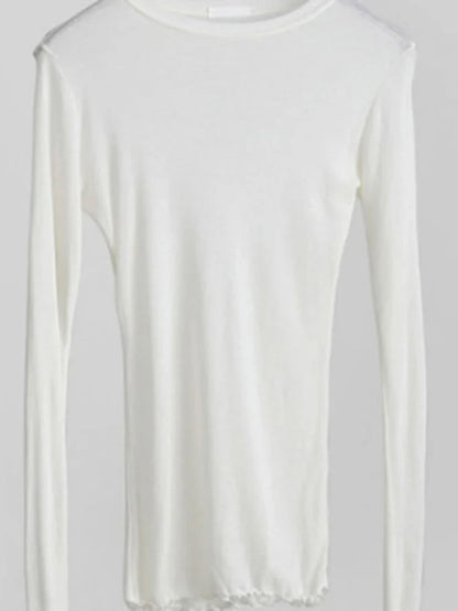 Chemise pour femmes | Coton, manches longues | Noir, gris, blanc