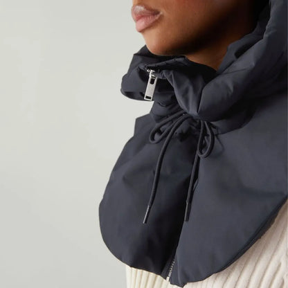 Écharpe à capuche zippée femme hiver taille unique disponible en plusieurs coloris