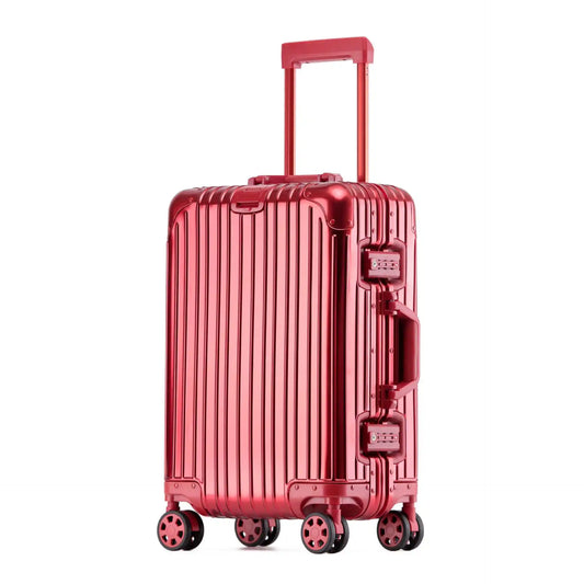 Valise aluminium-magnésium | Coque rigide, serrure TSA