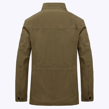 Veste de Transition | Col Haut et Poches | Homme Casual
