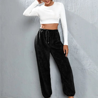Pantalon velours femme taille régulière
