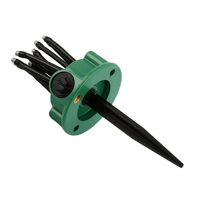 Liora | Système d'arrosage de jardin 12-en-1 avec arroseur rotatif 360°
