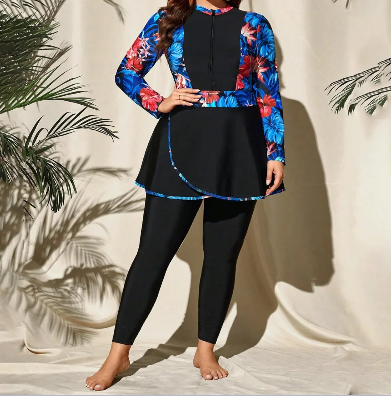 Burkini Femme Musulmane - Maillot Grande Taille 2024-Burkini-PARIS FEMME