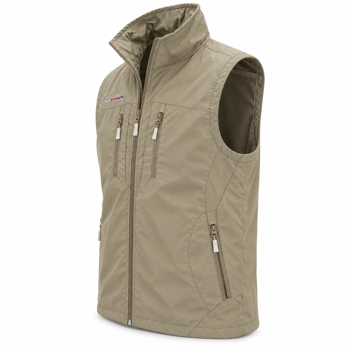 Gilet homme | Fermeture éclair, Col montant | Gilet de plein air