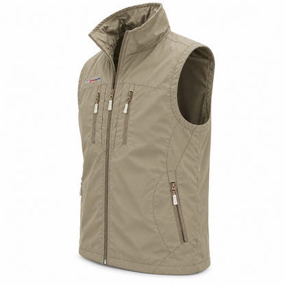 Gilet homme | Fermeture éclair, Col montant | Gilet de plein air
