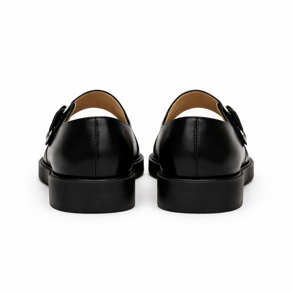 Chaussures Mary Jane pour Femmes | Confort Orthopédique | Noir, Bride
