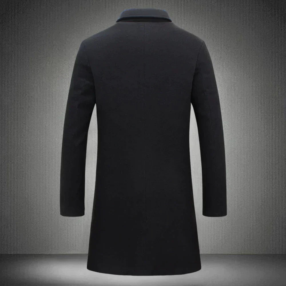 Manteau Laine Homme Terrence - Chaud - Élégant - Durable