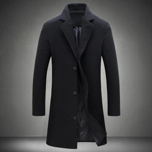 Manteau Laine Homme Terrence - Chaud - Élégant - Durable