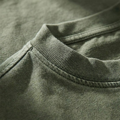 T-Shirt Homme Surdimensionné | Coton Lavé Vintage
