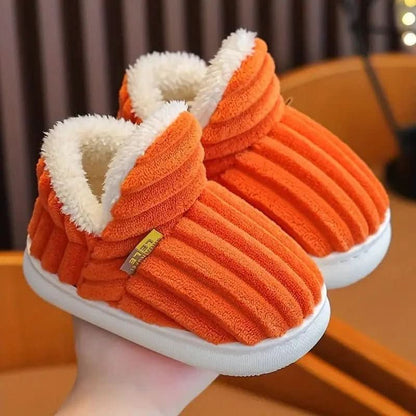 Chaussons thermiques doublure polaire mixte antidérapants intérieur