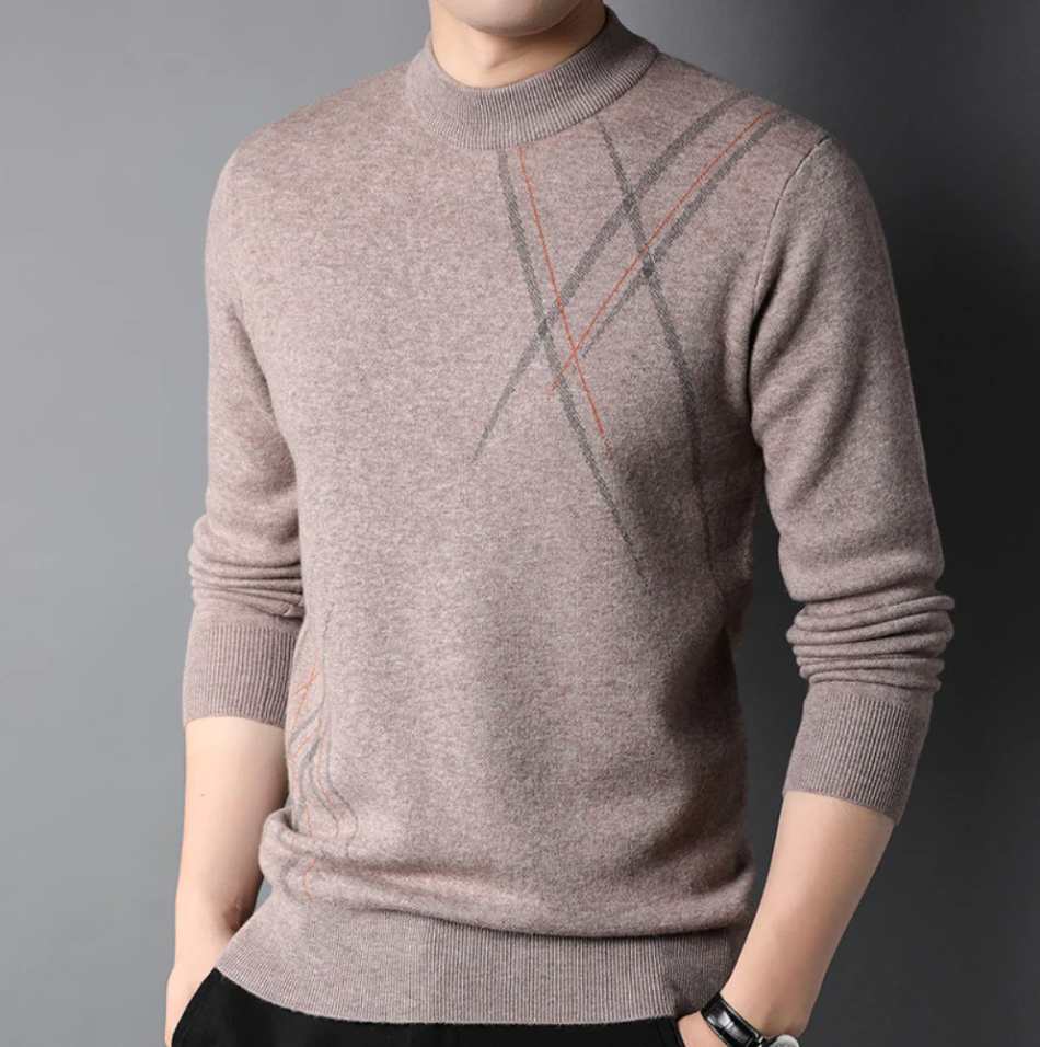 Pull homme col rond - haute qualité - stylé