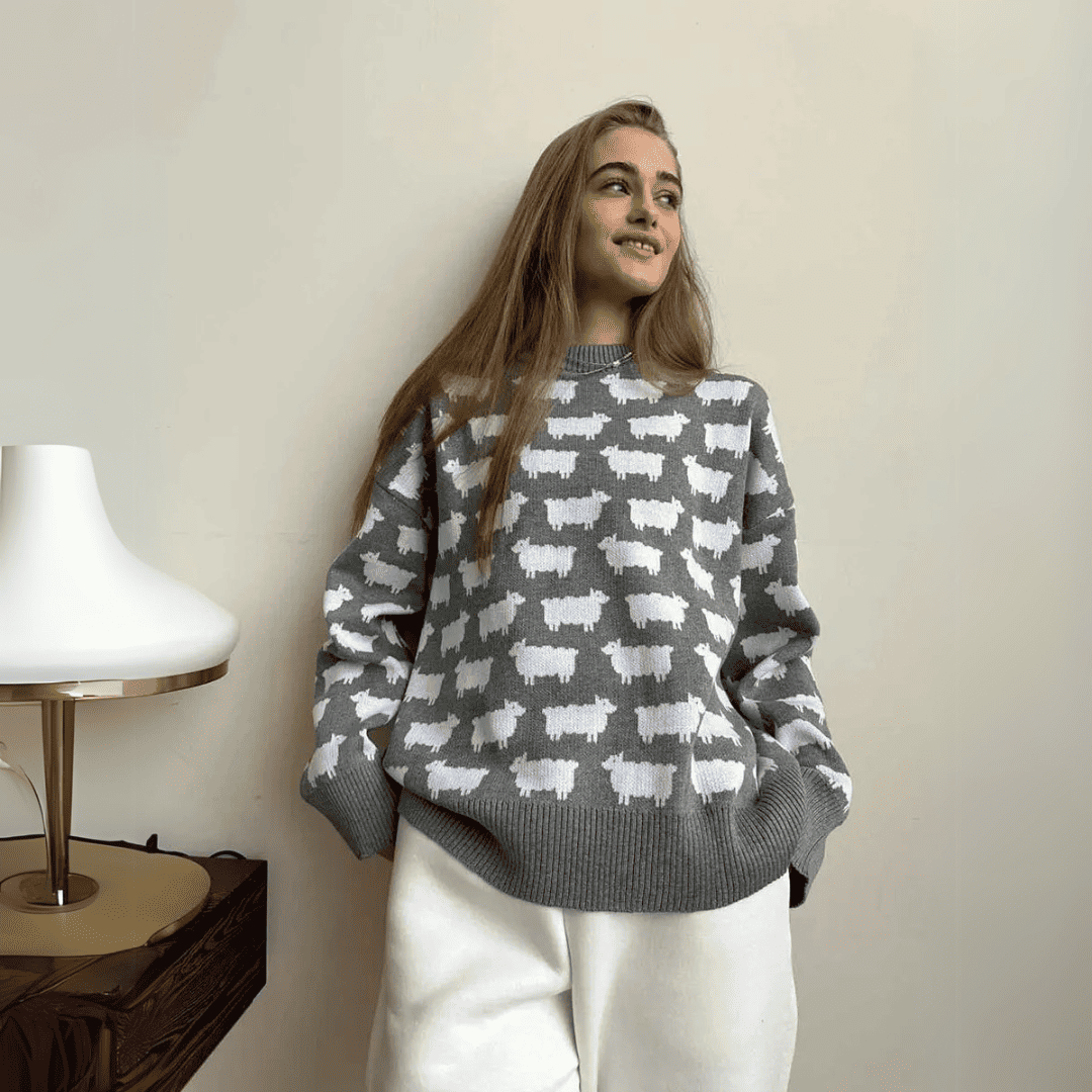 Nastazja Modèle de gilet pour femmes-Pull Col Roulé pour Femme-PARIS FEMME