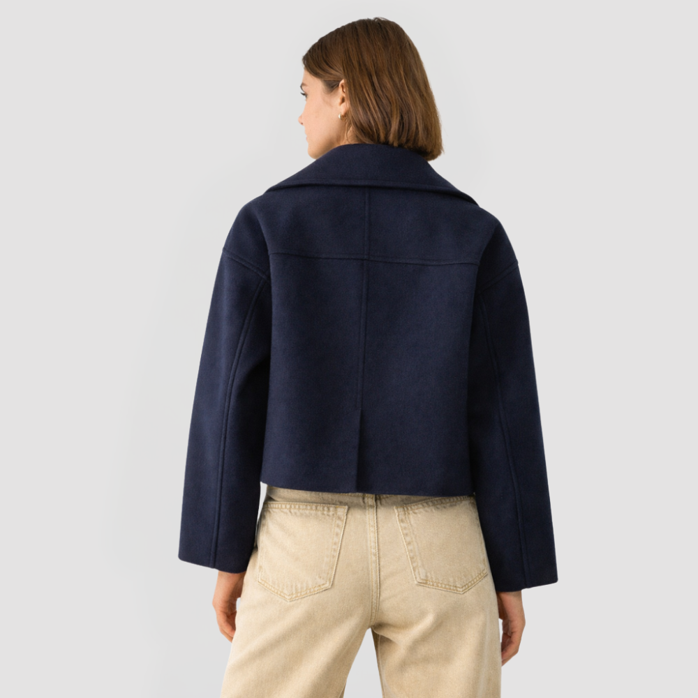 Blazer Double-Breasted Korte | Veste de Qualité Premium