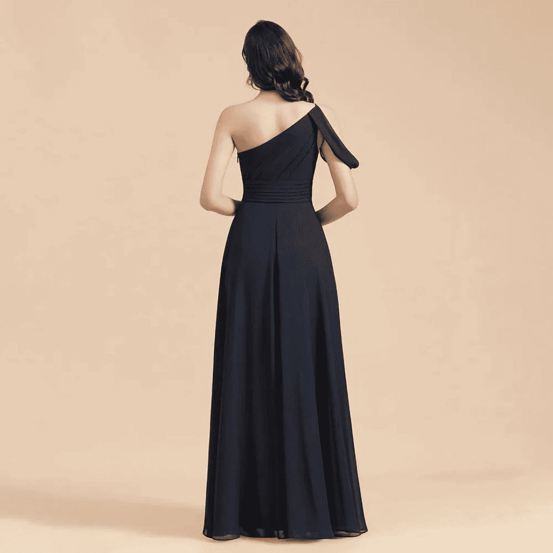 Izabella Granatowy robes de mariage invitée-Robes de Demoiselle d'Honneur-PARIS FEMME