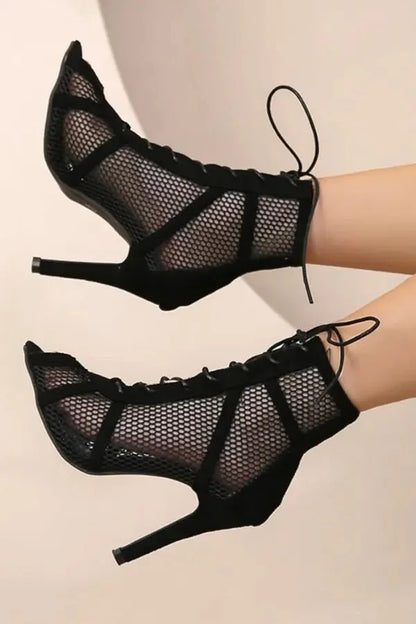 Chaussures de danse de salon femme | Talons hauts, bouche de poisson | Confort