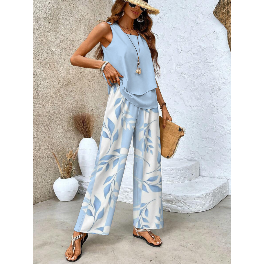 Sony - Ensemble d'été léger et élégant - Pour femmes