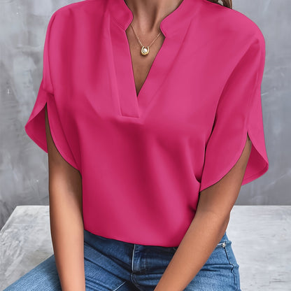 Blouse femme manches courtes respirante Lina